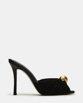 PRIYA Black/Gold Mule Women's Heel