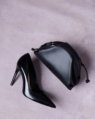 NOIR HEEL AND HAILEE BAG BLACK BUNDLE | Matching Shoe And Bag