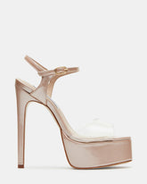 COLOGNE Clear Platform Stiletto Women's Heel