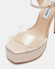 COLOGNE Clear Platform Stiletto Women's Heel