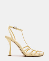 TILDAH BUTTER Leather Strappy Rounded Toe Women's Heel