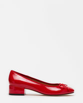 CHERISH Red Patent Women's Slip-On Heel