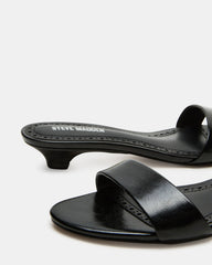 BERRY Black Women's Mule Kitten Heel