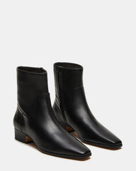 DUSTY Black Leather Women's Ankle Boot