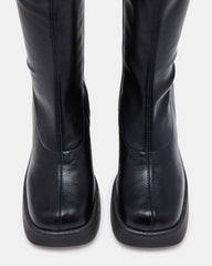 KLAYTON Black Platform Ankle Boot | Women's Booties