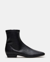 FINCH Black Round Toe Women's Ankle Boot