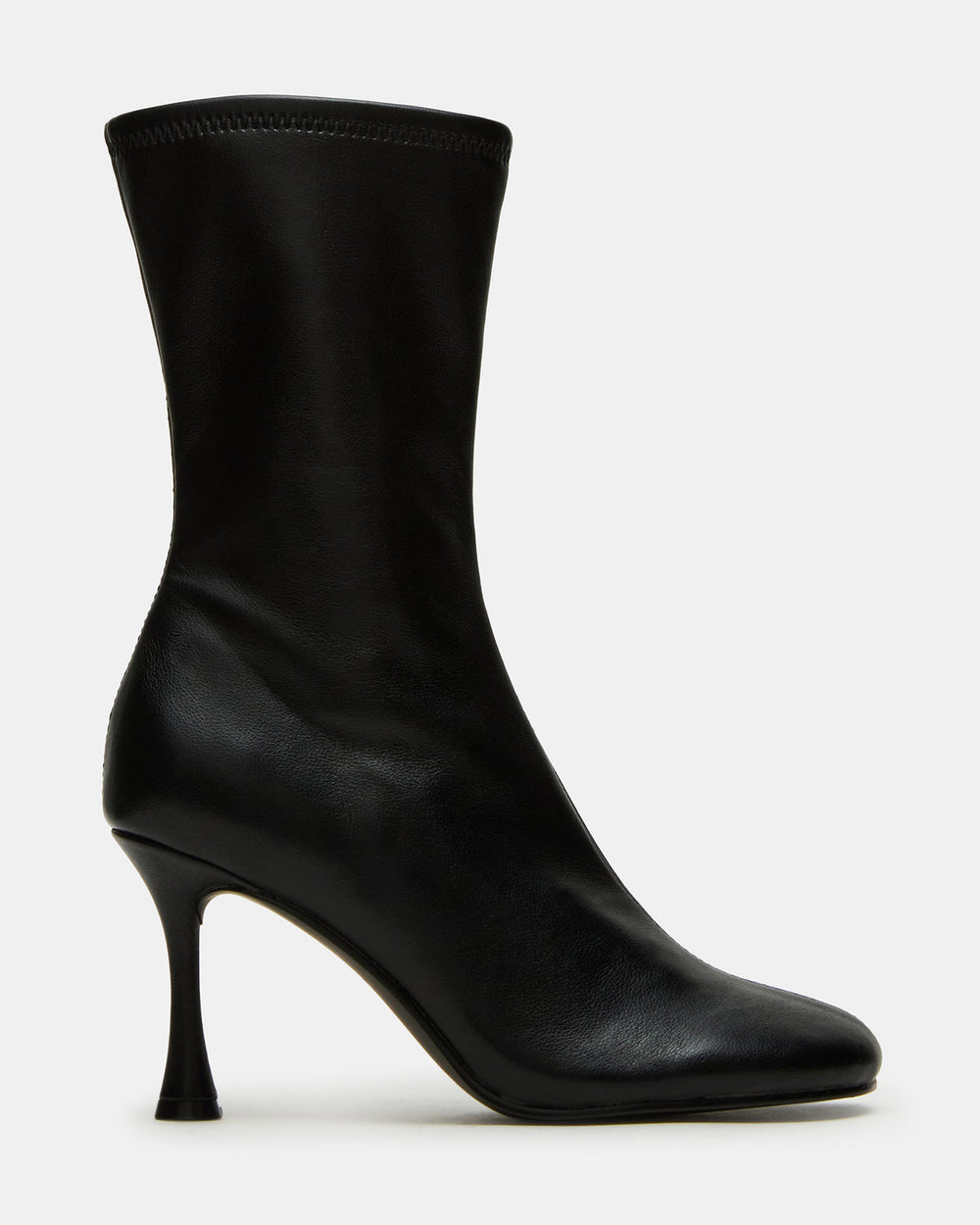 LORENZA Black Heeled Women's Ankle Boot