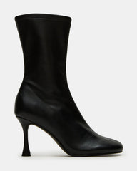 LORENZA Black Heeled Women's Ankle Boot