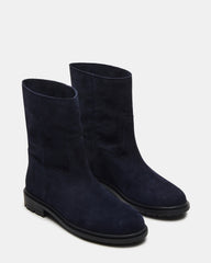 BATES Navy Suede Women's Boot