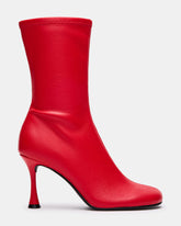 LORENZA Red Heeled Women's Ankle Boot