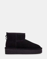 COMFY Black Suede Women's Ankle Boot
