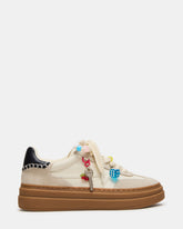 DODGE CHARM Bone Multi Low-Top Platform Women's Sneaker