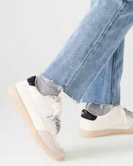 SPORTY White Low-Top Lace-Up Women's Sneaker
