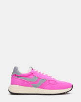 BURST Pink Multi Women's Low-Top Lace-Up Sneaker
