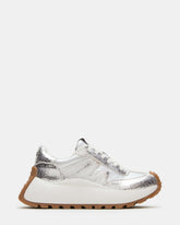 SUPERCAMPO Silver Multi Women's Platform Low-Top Sneaker