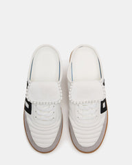 NOSTALGIC White Multi Women's Low-Top Slip-On Mule Sneaker