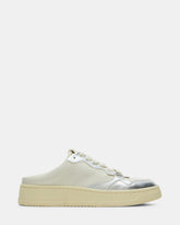 JENSEN Silver Multi Slip-On Low-Top Mule Sneaker | Women's Sneakers
