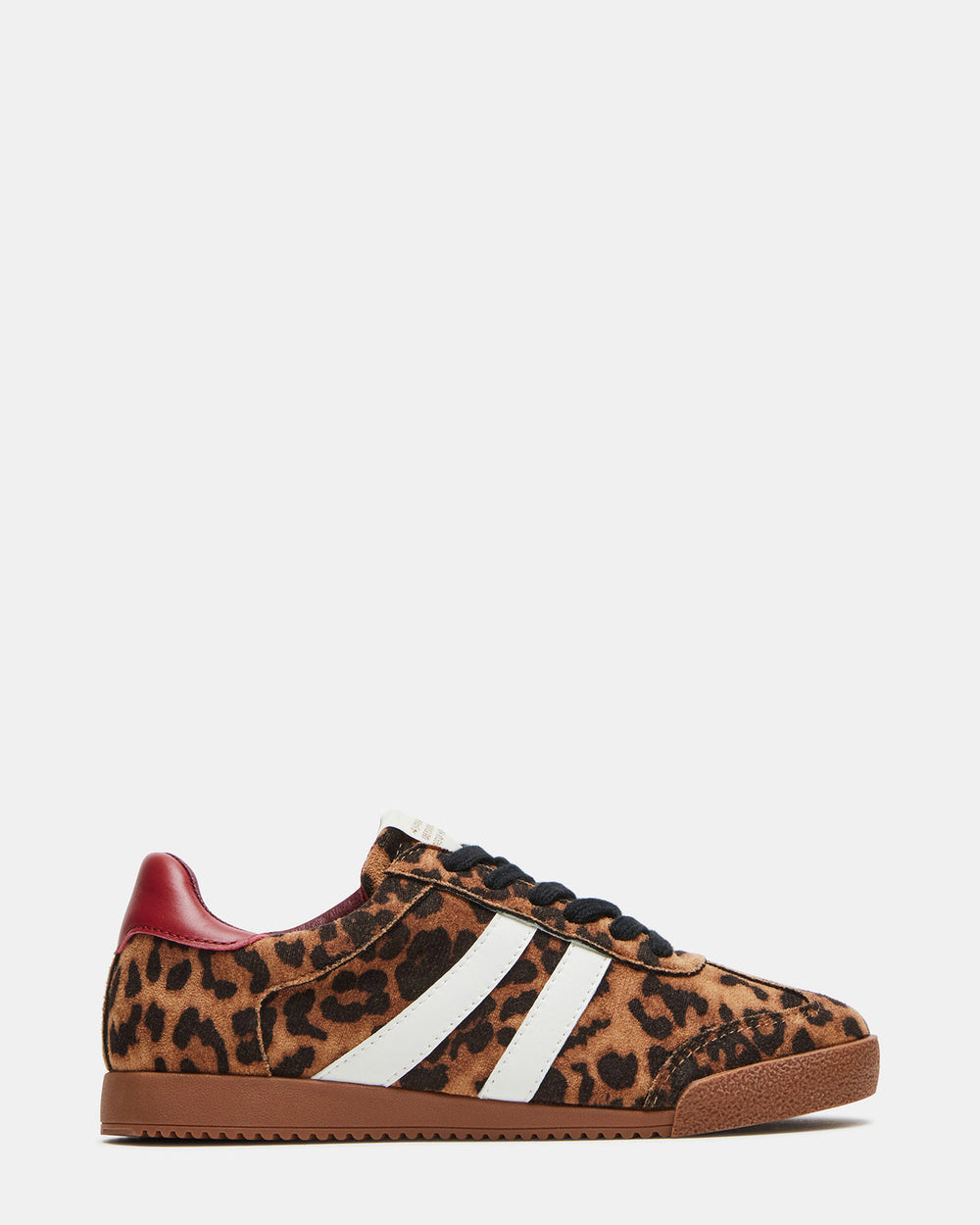 HUDSIN Leopard Women's Lace-Up Low-Top Sneaker