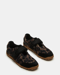 AGILITY Leopard Velcro Women's Mary Jane Low-Top Sneaker