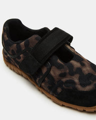AGILITY Leopard Velcro Women's Mary Jane Low-Top Sneaker