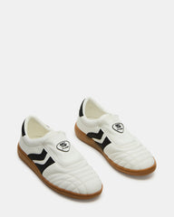 BOLT Black/White Low-Top Sneaker | Women's Sneakers