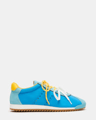 MIRAGE Blue/Yellow Low-Top Sneaker | Women's Sneakers