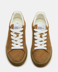 STRIVE Tan Suede Low-Top Lace-Up Sneaker | Women's Sneakers