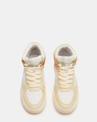 MARKED Yellow Multi High-Top Lace-Up Sneaker | Women's Sneakers