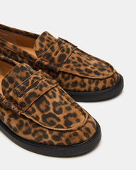 MADISON Leopard Suede Women's Penny Loafer