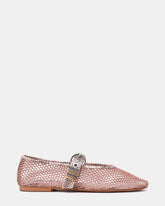 LUCIA Blush Multi Mesh Mary Jane Ballet Women's Flat