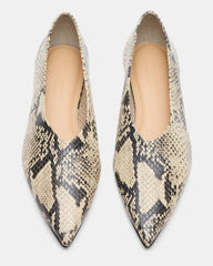 FLOYD Snake Pointed-Toe Ballet Women's Flat