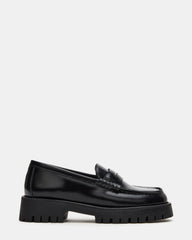 LANGSTEN Black Box Women's Platform Lug Loafer
