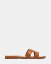 HADYN Cognac Leather Sandal | Women's Designer Sandals