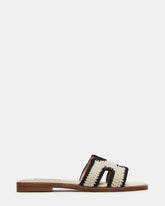 HADYN Cream Multi Sandal | Women's Designer Sandals
