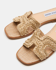 HADYN Crochet Raffia Women's Designer Sandal
