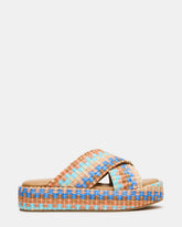 TULUM Raffia Multi Platform Flatform Women's Sandal