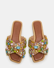 LEVITY Multi Square-Toe Slide Women's Sandal