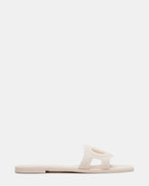 JELLIE Bone Women's Square Toe Slide Sandal