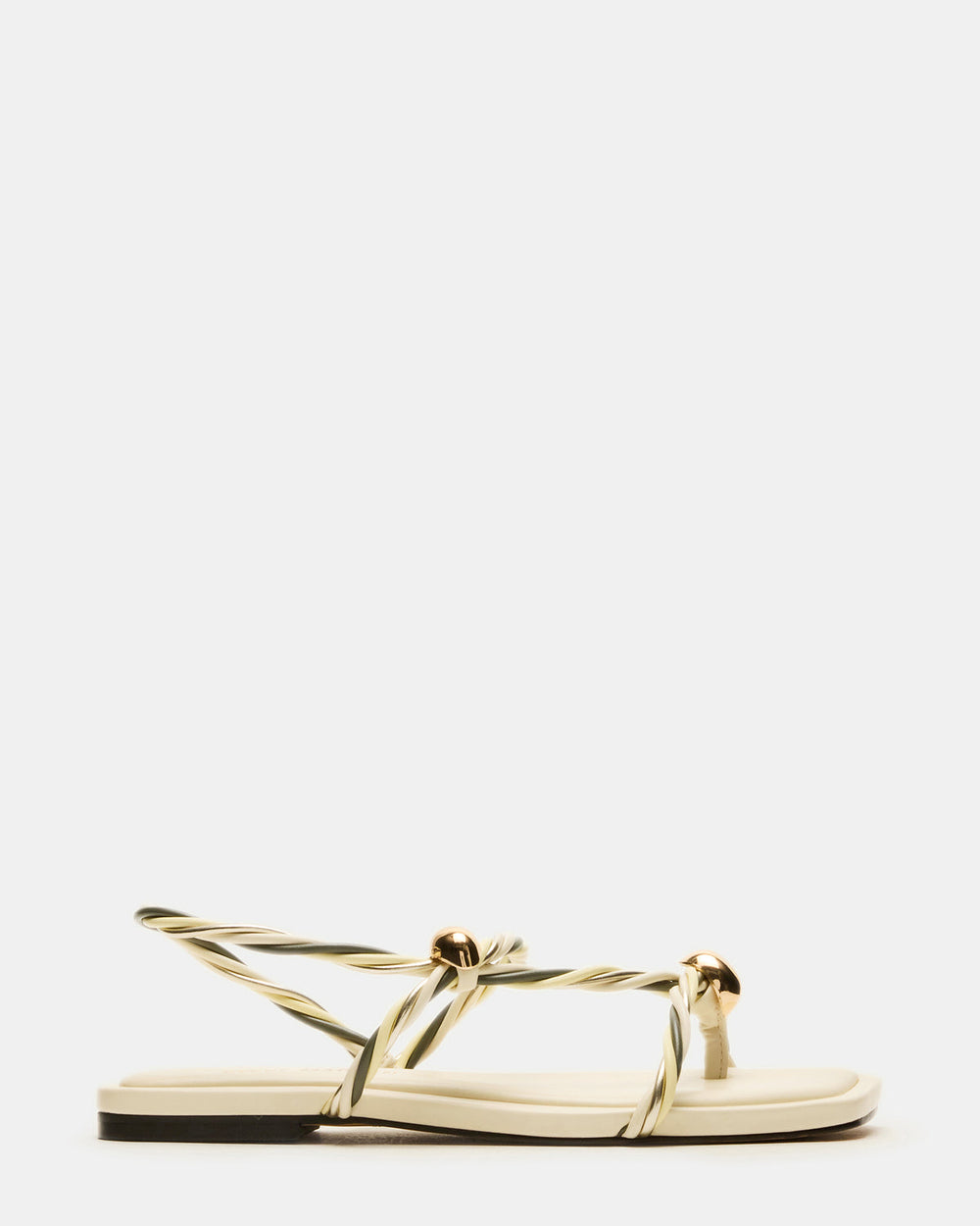 LOCO Bone Multi Women's Strappy Square Toe Sandal