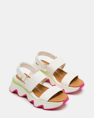 LOCHAN Bone Platform Flatform Strappy Women's Sandal