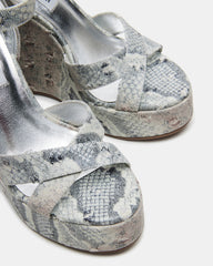 PINNACLE Multi Snake Women's Platform Wedge Sandal