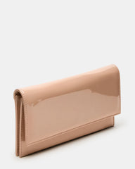 JULIANA Bag Blush Patent Crossbody Clutch Handbag