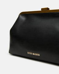 KISSES Bag Black Chain Strap Crossbody Clutch Handbag