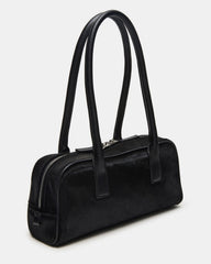 ANISE Bag Black Multi Elongated Shoulder Strap Handbag