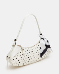ROXEY Bag Dots Crescent-Shaped Top-Zipper Shoulder Strap Handbag
