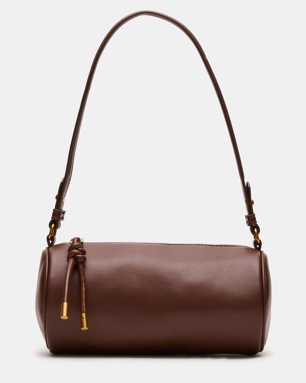 PRIYA Bag Brown Mini Barrel Shoulder Handbag