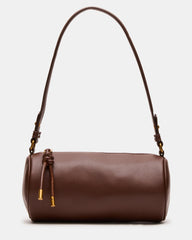 PRIYA Bag Brown Mini Barrel Shoulder Handbag