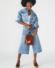 SOFIEE Bag Rust Leather Shoulder Strap Bucket Tote Handbag