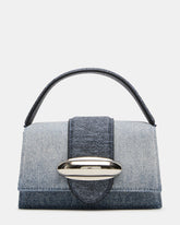 MISHELL Bag Denim Top-Handle Mini Handbag