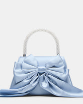 COSETTE Bag Blue Beaded Top-Handle Mini Handbag